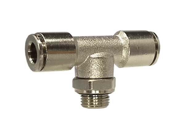 T-Einschraubverschraubung Metall 1/8 Zoll