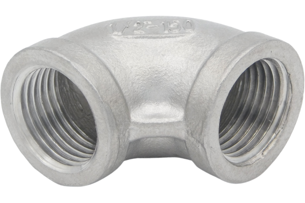 Winkelstück 90° Innengewinde Edelstahl 25 bar