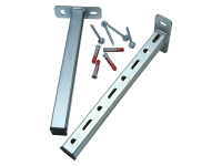 Pumpenhalterung zur Wandmontage Wandkonsolen-Set 320 mm Pumpenhalterung zur Wandmontage Wandkonsolen-Set 320 mm