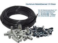 Nebeldüsen Set für Hochdruck Nebelsysteme bis 80 bar Nebeldüsen Set für Hochdruck Nebelsysteme bis 80 bar