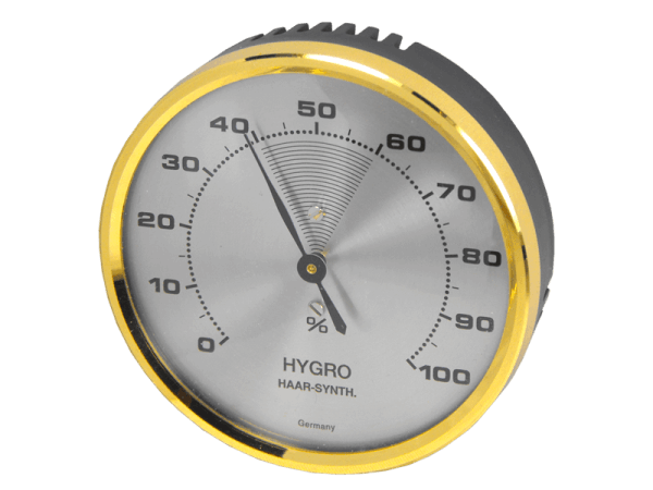 Hygrometer mit Haar - Synthetik 70 mm