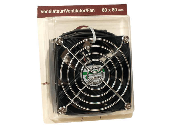 Ventilator Ersatzlüfter für Klimaregler Terra by TechnoKiss 80x80x25