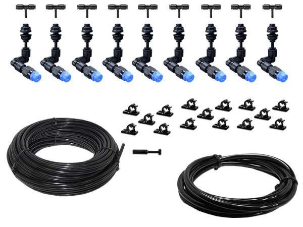 Bausatz Beregnungsanlage Easy-Line mit 9 KS - 360° Düsen