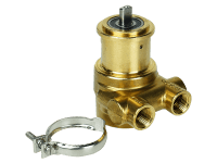 Flügelzellenpumpe Messing 20 bar inkl. Klemmring Flügelzellenpumpe Messing 20 bar inkl. Klemmring