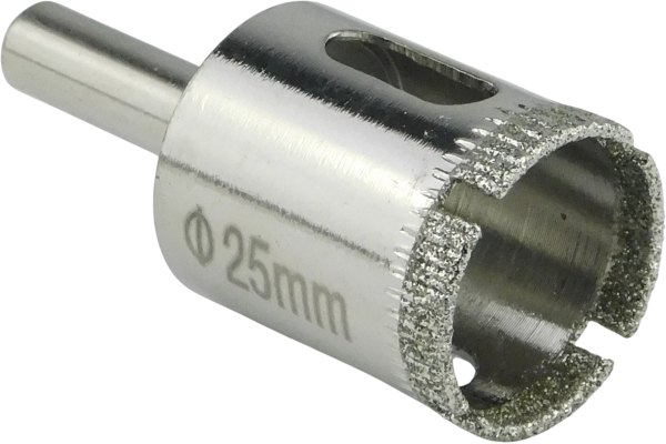 Glasbohrer - Bohrkrone diamantbeschichtet