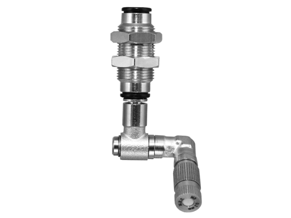 M.R.S. Anti-Tropf Keramik Nebeldüse 360° mit Schottverbinder  6 mm