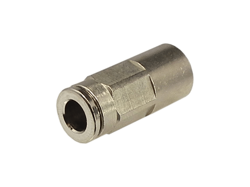 DMFit Steckverbinder 1/4 Zoll X 1/4 Zoll - Gerader Verbinder Für Luft- Und Wasserleitungen