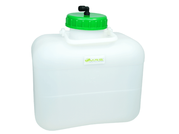 Wassertank 10 Liter mit integriertem Auslaufstutzen