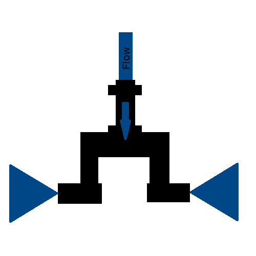 Doppeldüse - 2 Düsen