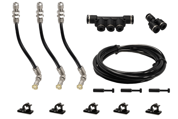 Micro Nebeldüse Düsenset mit 3 flexiblen Nebeldüsen