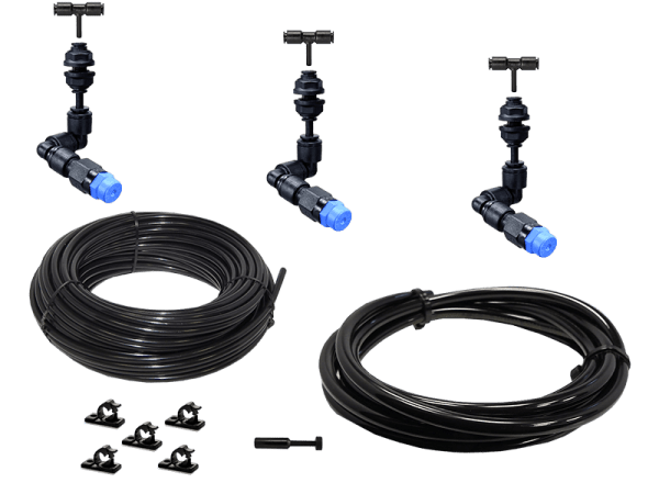 Bausatz Beregnungsanlage Easy-Line mit 3 KS - 360° Düsen