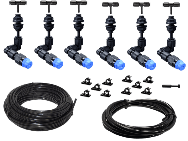 Beregnungsanlage Bausatz Easy-Line mit 6 KS - 360° Düsen