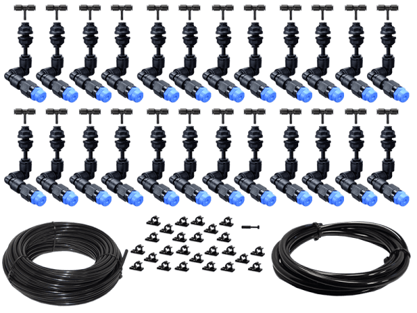 Bausatz Beregnungsanlage Easy-Line mit 24 KS - 360° Düsen