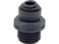 Einschraub-Steckverbinder Kunststoff 1/2 Zoll Einschraub-Steckverbinder Kunststoff 1/2 Zoll