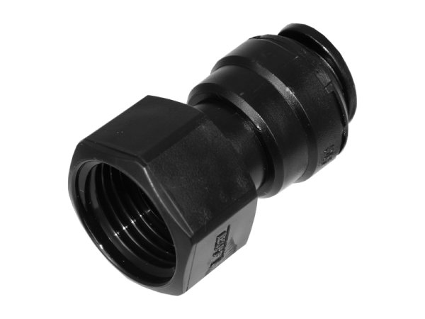Aufschraubverschraubung Kunststoff 1/2 Zoll Innengewinde - 12 mm Schlauch