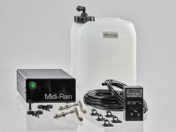 M.R.S.® Beregnungsanlage Midi-Rain inklusive 2 Micro-Nebeldüsen 360° schwenkbar