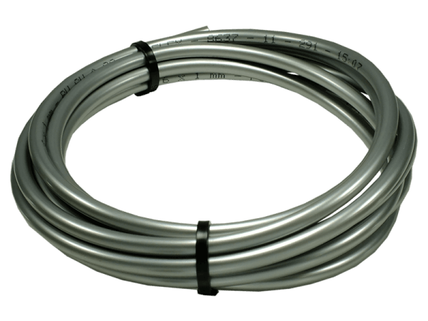 Druckschlauch Beregnungsanlage PU 15 bar silber 6/4 mm