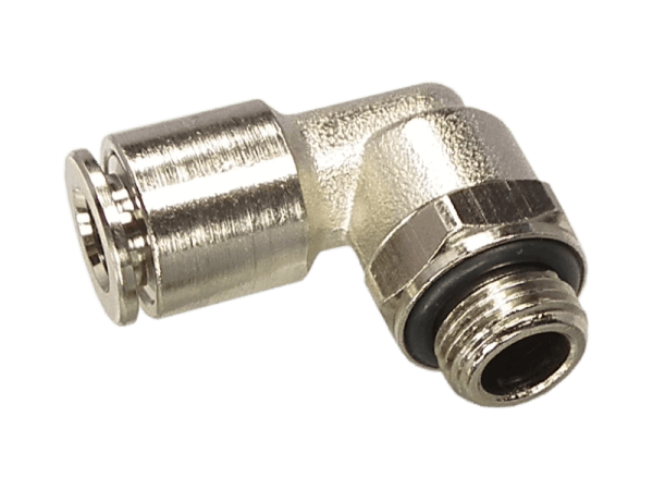 Winkel-Einschraubverschraubung Metall 1/8 Zoll - 4mm
