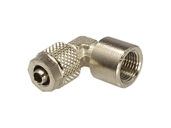 Winkel - Aufschraubanschluss 1/4 Zoll - 6/4mm