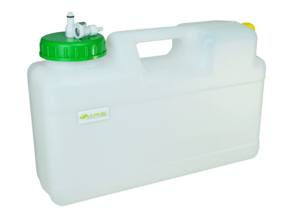 Wassertank 12 Liter Raumspartank mit Rapid Quick-S Anschluss