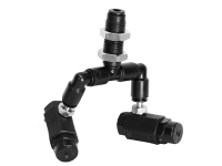 Doppeldüse Black-Line 360° schwenkbar mit Schottverbinder 4 mm Doppeldüse Black-Line 360° schwenkbar mit Schottverbinder 4 mm