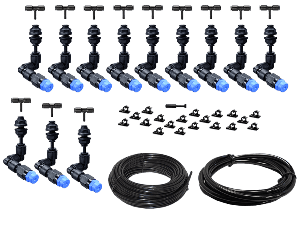 Beregnungsanlage Bausatz Easy-Line mit 12 KS - 360° Düsen