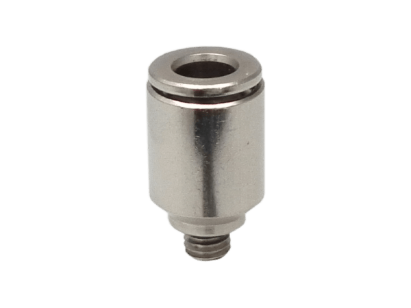 Einschraub - Steckverschraubung Metall M5 - 6 mm