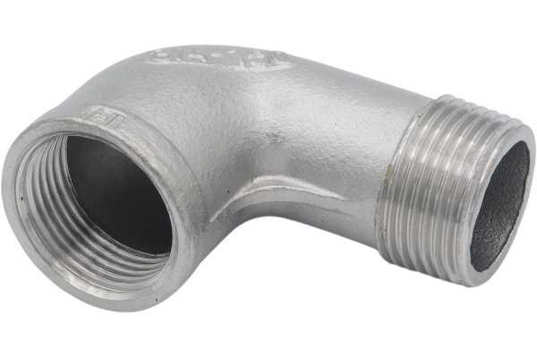 Einschraubwinkel 90° Außen / Innengewinde Edelstahl 25 bar