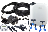 Beregnungsanlage Bausatz Blue-Line 2 Duo Düsen, Timer und Tank Beregnungsanlage Bausatz Blue-Line 2 Duo Düsen, Timer und Tank