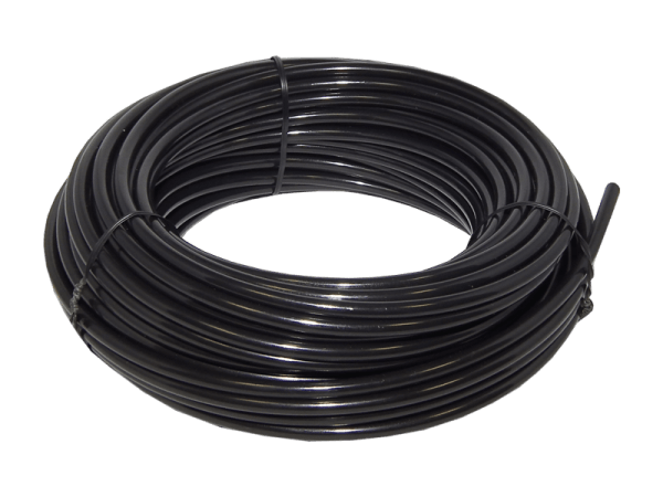 Druckschlauch 1/4 Zoll schwarz - bis 25 bar